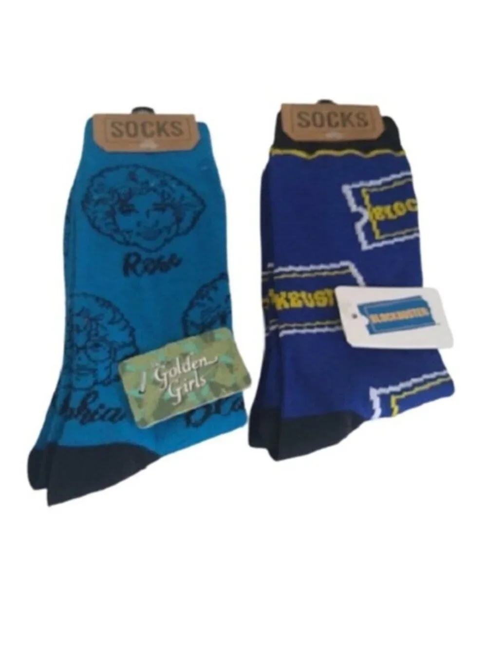 Men's Blockbuster & Golden Girls Socks